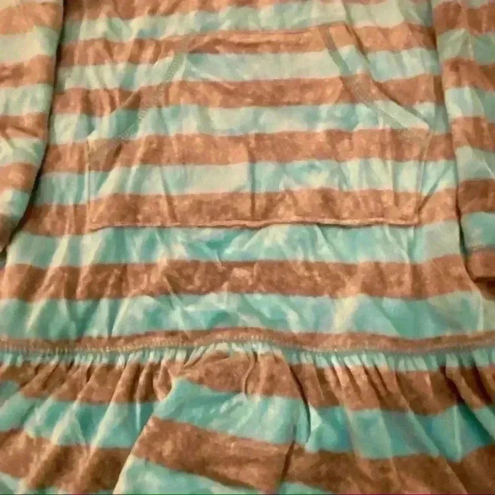 Gap velvet dress stripes girls M size 8